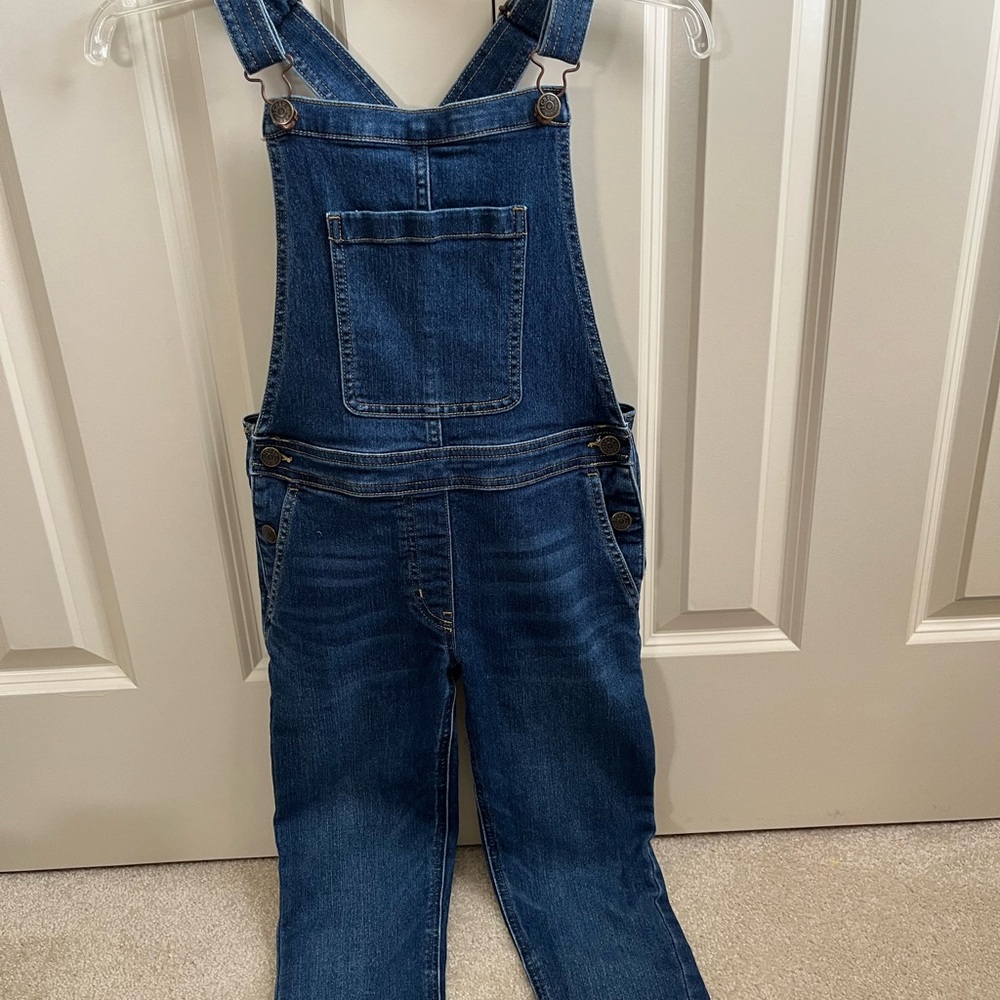 J Crew Classic Denim Girl Overalls